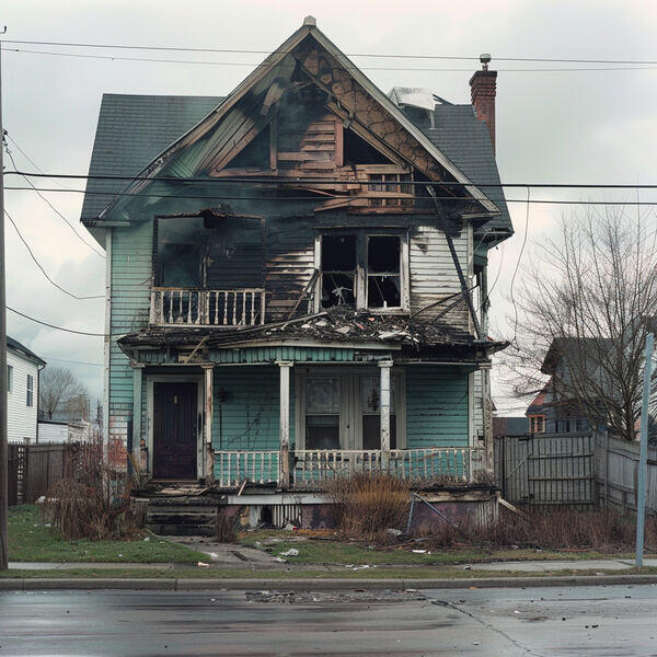 We buy fire-damaged houses at cashthishouse.com fire damaged house we buy for cash
